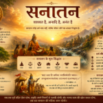 Sunrise over sacred teachings of Sanatan